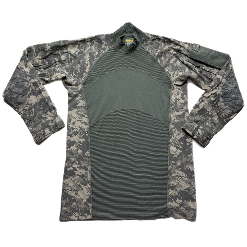 MASSIF Men’s Advanced Combat Shirt Camo Long Sleeve Tactical L